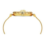 Shop Authentic Versace Palazzo Empire Greca White Dial Gold Mesh Bracelet Watch for Women - VEDV00619 - Luxxuri