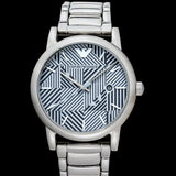  Shop Authentic Emporio Armani Classic Quartz Grey Dial Silver Steel Strap Watch For Men - AR11134 - Luxxuri