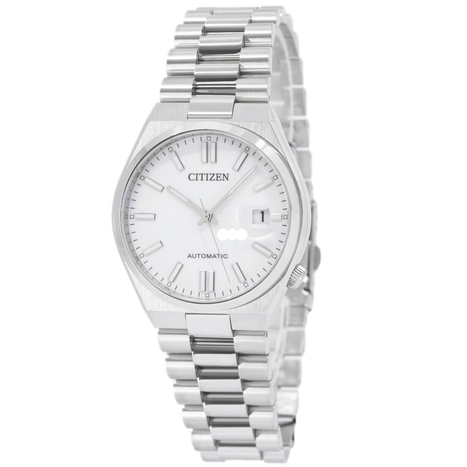  Shop Authentic Citizen Tsuyosa Automatic White Dial Silver Steel Strap Watch For Men - NJ0150-81A - Luxxuri