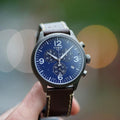  Shop Authentic Tissot Chrono XL Blue Dial Brown Leather Strap Watch For Men - T116.617.36.047.00 - Luxxuri