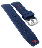  Shop Authentic Tommy Hilfiger Nolan Chronograph Blue Dial Blue Rubber Strap Watch for Men - 1791142 - Luxxuri