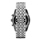  Shop Authentic Emporio Armani Team Italia Chronograph Black Dial Silver Steel Strap Watch For Men - AR5983 - Luxxuri