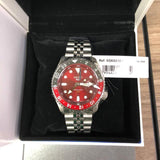  Shop Authentic Seiko 5 Sports Thong Sia Limited Edition Red Dial Silver Steel Strap Watch For Men - SSK031K1 - Luxxuri