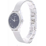  Shop Authentic Guess Chelsea Crystals Black Dial Silver Mesh Bracelet Watch For Women  - W0647L5 - Luxxuri