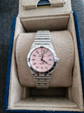  Shop Authentic Breitling Chronomat 32 Diamonds Pink Dial Silver Steel Strap Watch for Women - A77310101K1A1 - Luxxuri