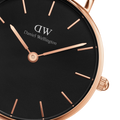  Shop Authentic Daniel Wellington Classic Petite Bristol Black Dial Brown Leather Strap Watch For Women - DW00100221 - Luxxuri
