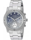  Shop Authentic Guess Confetti Diamonds Blue Dial Silver Steel Strap Watch for Women - W0774L6 - Luxxuri