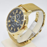  Shop Authentic Guess Delancy Black Dial Gold Mesh Bracelet Watch for Men - W0871G2 - Luxxuri