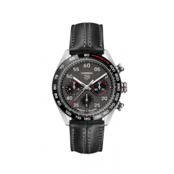  Shop Authentic Tag Heuer Carrera Porsche Chronograph Special Edition Black Dial Black Leather Strap Watch for Men - CBN2A1F.FC6492 - Luxxuri