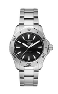  Shop Authentic Tag Heuer Aquaracer Professional 200 Date Black Dial Silver Steel Strap Watch for Men - CBP1110.BA0627 - Luxxuri