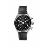  Shop Authentic Tag Heuer Autavia Chronometer Flyback Automatic Chronograph Black Dial Black Leather Strap Watch for Men - CBE511A.FC8279 - Luxxuri