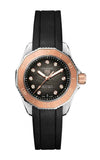  Shop Authentic Tag Heuer Aquaracer Professional 200 Automatic Diamonds Black Dial Black Rubber Strap Watch for Women - WBP2451.FT6200 - Luxxuri