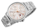  Shop Authentic Tommy Hilfiger Carly White Dial Silver Stainless Steel Strap Watch for Women - 1781787 - Luxxuri