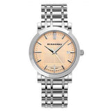  Shop Authentic Burberry Heritage Collection Rose Gold Dial Silver Steel Strap Watch for Men - BU1352 - Luxxuri