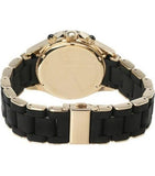  Shop Authentic Marc Jacobs Rock Chronograph Black Dial Black Silicone Strap Watch for Women - MBM2552 - Luxxuri