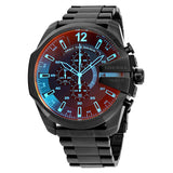  Shop Authentic Diesel Mega Chief Black Dial Black Steel Strap Watch For Men - DZ4318 - Luxxuri