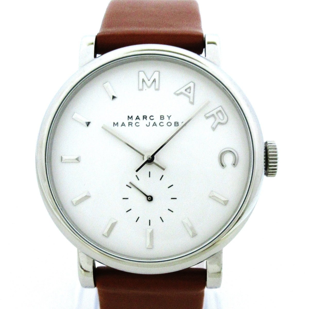 Shop Authentic Marc Jacobs Baker White Dial Brown Leather Strap Watch for Women - MBM1265 - Luxxuri