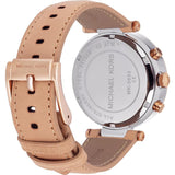  Shop Authentic Michael Kors Parker Chronograph White Dial Tan Leather Strap Watch for Women - MK5633 - Luxxuri