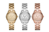  Shop Authentic Michael Kors Slim Runway Rose Gold Dial Rose Gold Steel Strap Watch for Women - MK3549 - Luxxuri