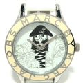  Shop Authentic Marc Jacobs Miss Marc Pirate White Dial White Leather Strap Watch for Women - MBM1146 - Luxxuri