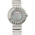  Shop Authentic Swarovski Lovely Crystal Mother of Pearl Dial Silver Steel Strap Watch for Women - 1160307 - Luxxuri