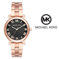  Shop Authentic Michael Kors Noire Black Dial Rose Gold Steel Strap Watch for Women - MK3585 - Luxxuri