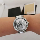  Shop Authentic Michael Kors Parker Quartz Silver Dial Silver Steel Strap Watch For Women - MK6658 - Luxxuri