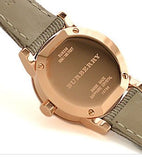  Shop Authentic Burberry The City Pink Dial Brown Leather Strap Watch for Women - BU9236 - Luxxuri