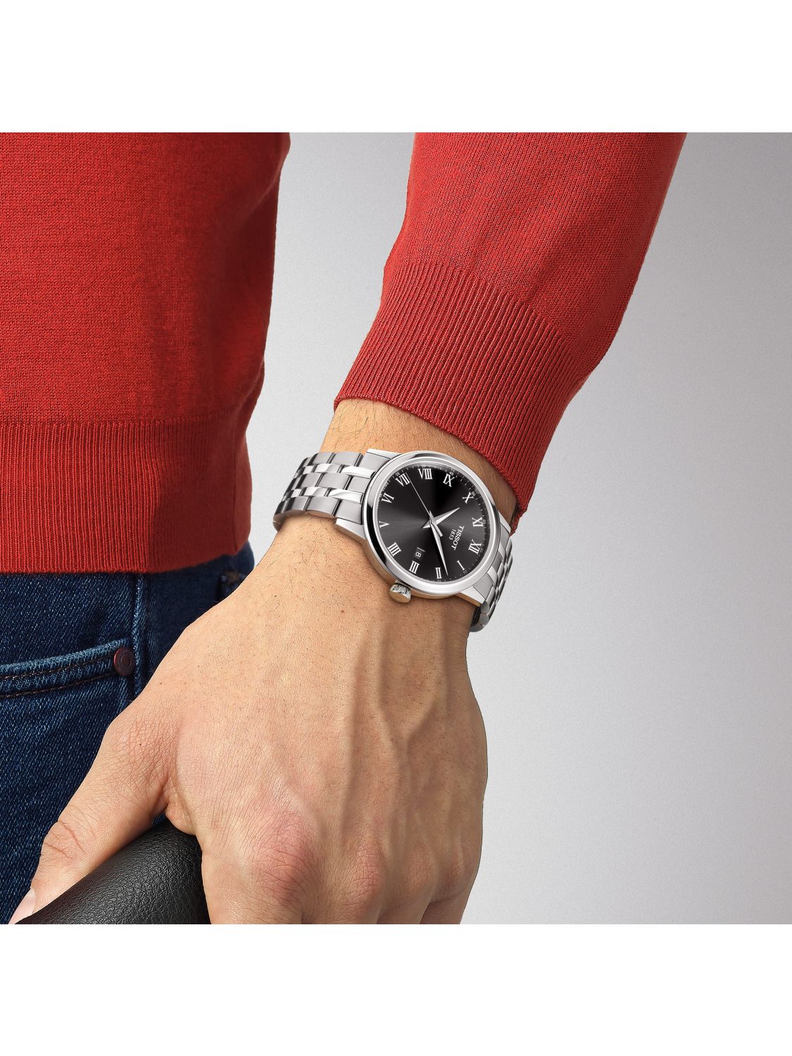  Shop Authentic Tissot Classic Dream Black Dial Silver Steel Strap Watch For Men - T129.410.11.053.00 - Luxxuri