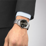  Shop Authentic Tissot Gentleman Powermatic 80 Silicium Black Dial Silver Steel Strap Watch For Men - T127.407.11.061.01 - Luxxuri