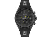  Shop Authentic Hugo Boss Distinct Black Dial Black Silicone Strap Watch for Men - 1513859 - Luxxuri