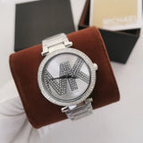  Shop Authentic Michael Kors Parker Quartz Silver Dial Silver Steel Strap Watch For Women - MK6658 - Luxxuri