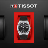  Shop Authentic Tissot PRX Powermatic 80 Black Dial Black Rubber Strap Watch for Men - T137.407.17.051.00 - Luxxuri