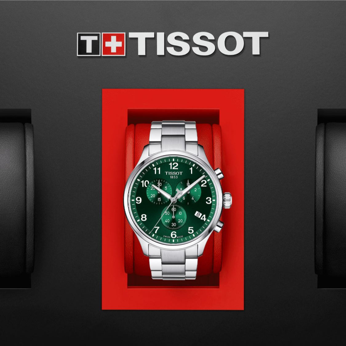 Shop Authentic Tissot Chrono XL Classic Green Dial Silver Steel Strap Watch for Men - T116.617.11.092.00 - Luxxuri