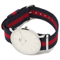  Shop Authentic Daniel Wellington Classic Oxford White Dial Two Tone Nylon Strap Watch For Men - DW00100015 - Luxxuri