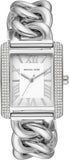  Shop Authentic Michael Kors Emery Three Hand White Dial Silver Steel Strap Watch For Women - MK7438 - Luxxuri