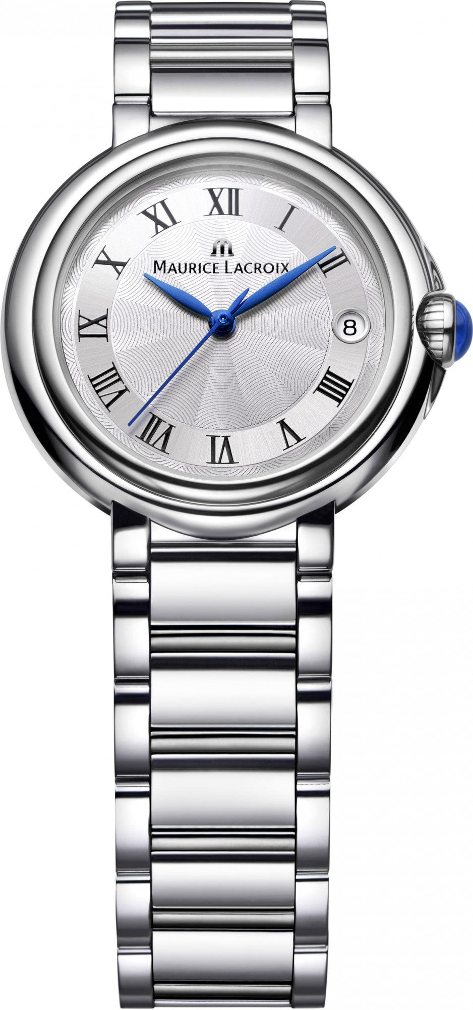  Shop Authentic Maurice Lacroix Fiaba Silver Dial Silver Steel Strap Watch for Women - FA1004-SS002-110-1 - Luxxuri