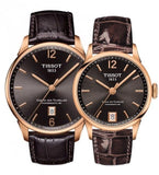  Shop Authentic Tissot T Classic Chemin Des Tourelles Powermatic 80 Brown Dial Brown Leather Strap Watch for Men - T099.407.36.447.00 - Luxxuri