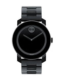  Shop Authentic Movado Bold Black Dial Black Steel Strap Watch For Men - 3600047 - Luxxuri