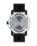  Shop Authentic Movado Bold Black Dial Black Steel Strap Watch For Men - 3600047 - Luxxuri