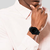  Shop Authentic Movado Bold Black Dial Black Steel Strap Watch For Men - 3600047 - Luxxuri
