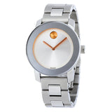  Shop Authentic Movado Bold Silver Dial Silver Steel Strap Watch For Women - 3600084 - Luxxuri