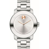  Shop Authentic Movado Bold Silver Dial Silver Steel Strap Watch For Women - 3600084 - Luxxuri