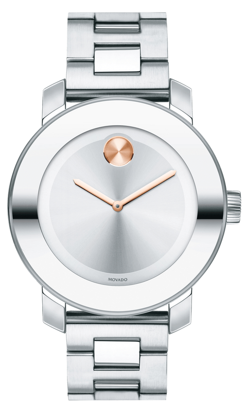  Shop Authentic Movado Bold Silver Dial Silver Steel Strap Watch For Women - 3600084 - Luxxuri
