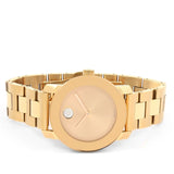  Shop Authentic Movado Bold Rose Gold Dial Rose Gold Steel Strap Watch for Women - 3600086 - Luxxuri