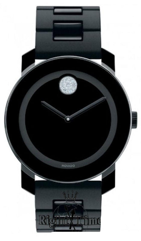  Shop Authentic Movado Bold Black Dial Black Steel Strap Watch for Men - 3600102 - Luxxuri