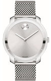  Shop Authentic Movado Bold Silver Dial Silver Mesh Bracelet Watch For Women - 3600241 - Luxxuri