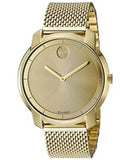 Shop Authentic Movado Bold Gold Dial Gold Mesh Bracelet Watch for Women - 3600242 - Luxxuri