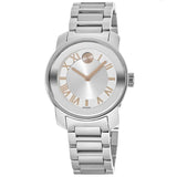  Shop Authentic Movado Bold Silver Dial Silver Steel Strap Watch for Women - 3600244 - Luxxuri