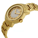  Shop Authentic Movado Bold Pave Gold Dial Gold Steel Strap Watch For Women - 3600255 - Luxxuri